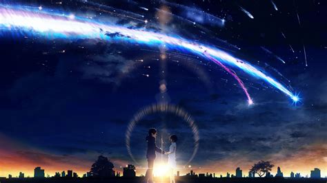 Uniquement dans notre appli ! Anime of Year "Your Name" | Fond d'écran pc, Fond ecran ...