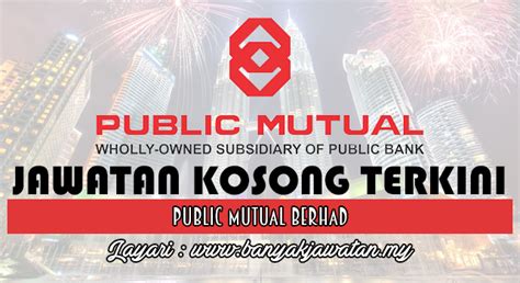 Public mutual prs islamic conservative. Jawatan Kosong di Public Mutual Berhad - 22 January 2017 ...