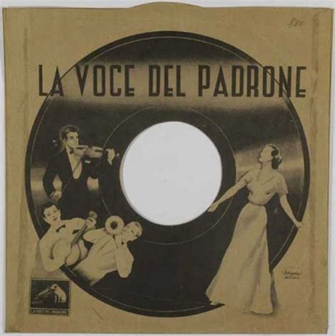 La voce del padrone (2008 remastered edition) is a italian album released on apr 2008. La Voce del Padrone - ISTITUTO CENTRALE PER I BENI SONORI ...