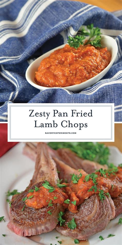 Juicy, tender, and delicious, this lamb chop recipe really is that easy. Pan Fried Lamb Chops, are one of the easiest dinners to ...