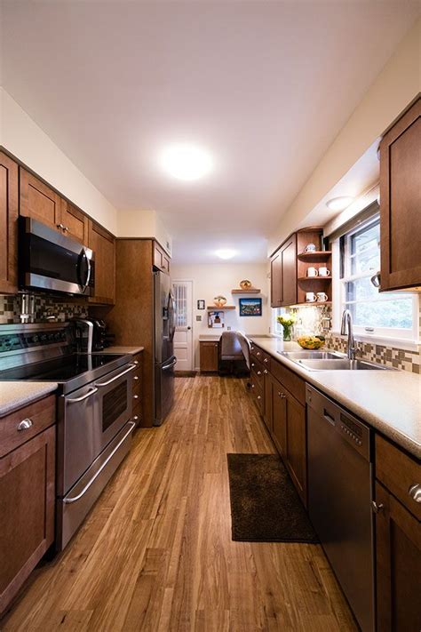 Get directions, reviews and information for riverside kitchens & design in spokane, wa. West Lafayette Galley Kitchen Remodel by Riverside ...