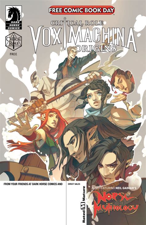 You can check out the work of dvglzv here and the collected group of covers below. Free Comic Book Day 2020 (General) Critical Role/Norse ...