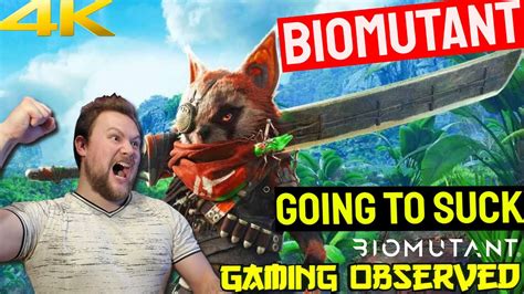 Join us for the official game informer review as we take you through the. Biomutant gameplay reaction 2020 - YouTube