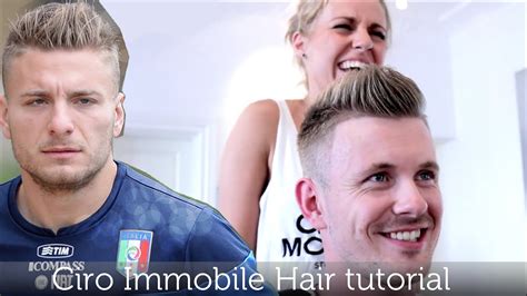 Dapper haircut is increasing in popularity. Ciro Immobile Inspired Hairstyle | Men's Football Player ...
