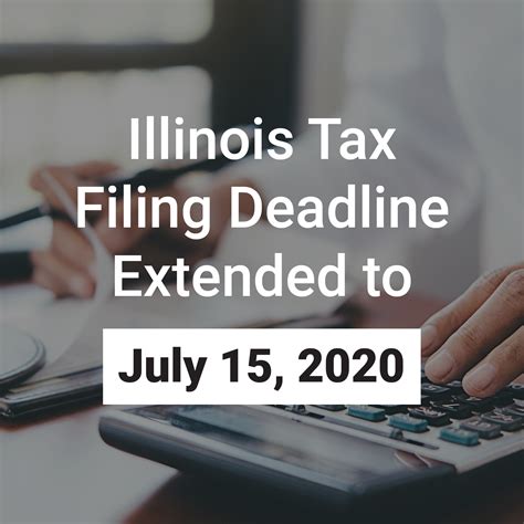 Even though we're already approaching the second quarter of the year, you can keep these dates in mind for next year. Illinois Tax Filing Deadline Extended