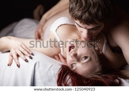 Danejones beautiful couple have sweet passionate sex. Beautiful Passionate Couple Having Sex On Stock Photo ...