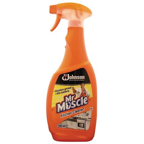 Mr muscle power gel drain unblocker pipe sink plughole kitchen bathroom 1 2 4 6l. Mr Muscle Kitchen Cleaner Lemon Fresh 750ml