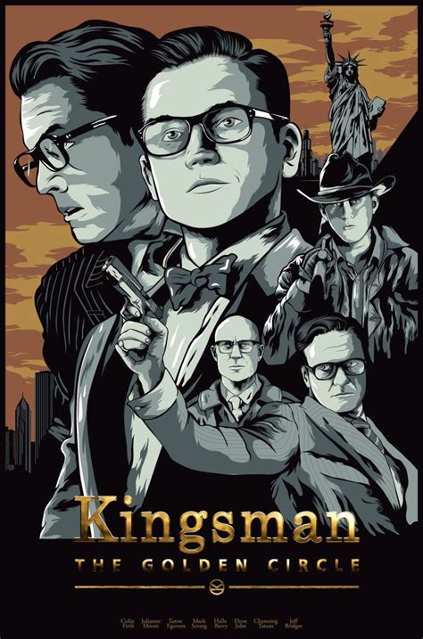 The golden circle, is writ. Kingsman: Golden Circle (con imágenes) | Kingsman ...