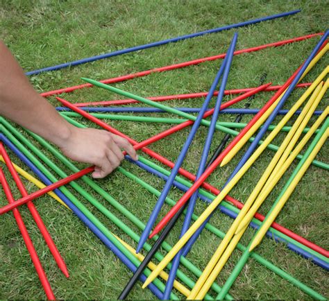 Each player in turn tries to remove a stick from the pile without disturbing any of the others. Giant Pick Up Sticks | AE&ES- Amusement, Event & Trade ...