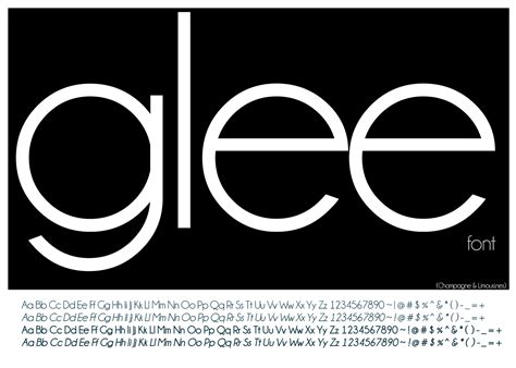 More 120,000 fonts archive on website www.freefontsdownload.net. glee font: glee font free download