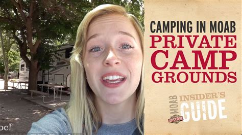 Maybe you would like to learn more about one of these? Camping in Private Campgrounds in Moab, Utah - YouTube