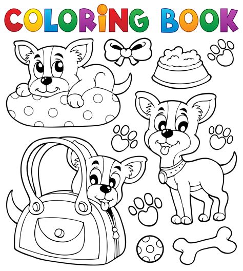 Estos dibujos para colorear de perros tiernos te van a encantar. Dibujos de perros para colorear - Todo Razas De Perros