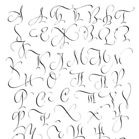 Скоропись-кириллица-почерк-каллиграфия-calligritype-calligraphylove-Каллиграфический