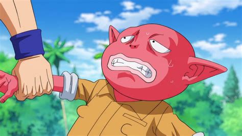 Monaka then nervously rises from his seat. Dragon Ball Super 42 : Goku vs Monaka ? Pas vraiment...