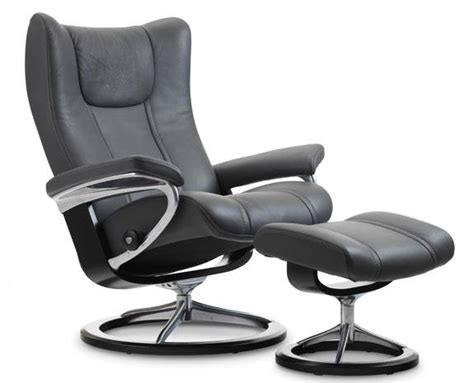 We offer a wide range of contemporary furniture, from our classic stressless recliner chairs, ottomans, love seats and sofas, to fully customizable home theater seating and coordinating accessories. Stressless Wing | Leather Recliner Chairs - Stressless