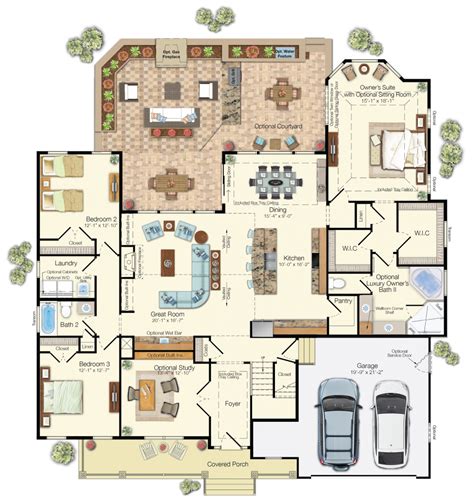 We build beautiful new homes in southern delaware and richmond, va. The Mayberry 1st Floor retirement home in Delaware | Floor ...