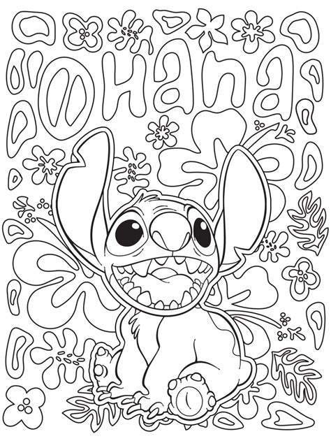 Free printable lilo and stitch coloring pages for kids. Lilo and Stitch Coloring Page - Lilo & Stitch Photo ...