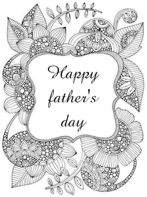Coloring pages fathers day drawing images. Pin on Coloring Sheets For Kids