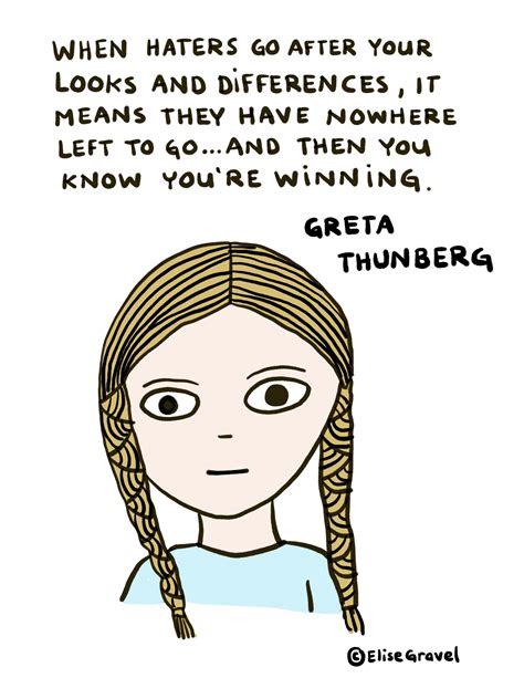 Let's look at some of the inspiring greta thunberg quotes who is forcing the world to be part of the change. Elise Gravel | author - illustrator