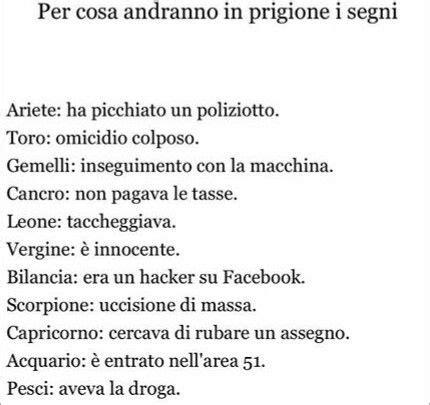 Se non sei stato fortunato nelle tue relazioni amorose. Perché i segni andranno in prigione (trovata su instagram ...