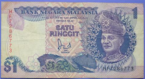 After making the right selections through arrow keys, you can press the. Malaysia 1 Ringgit Dollar Currency Note 1986 Type #27a ...