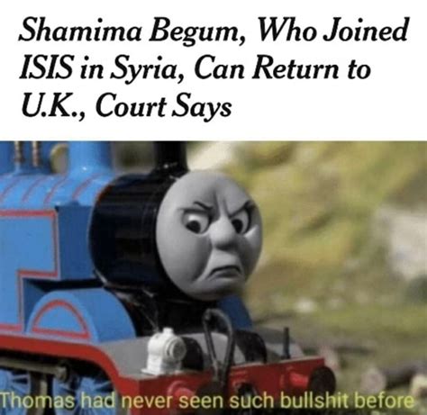 She is completely unrepentent about the conversation from the times is actually so funny i have to put the whole thing: Shamima Begum, Who Joined ISIS in Syria, Can Return to U.K ...