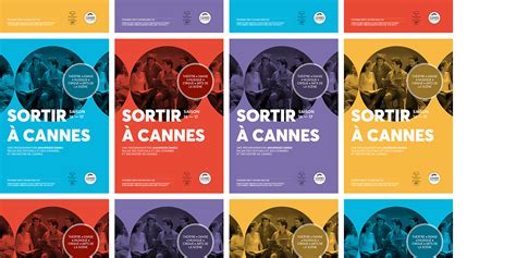 다음 @Behance 프로젝트 확인: \u201cSortir à Cannes - Editorial rebranding\u201d ...