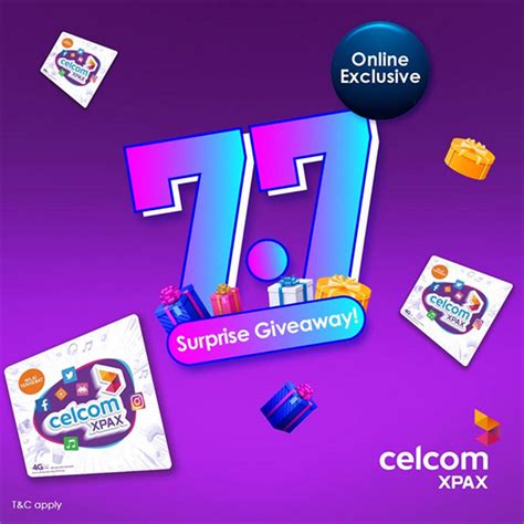 Peta dan panduan ke lokasi dengan gambar. Now till 11 Jul 2020: Celcom Axiata Xpax 7.7 Surprise ...