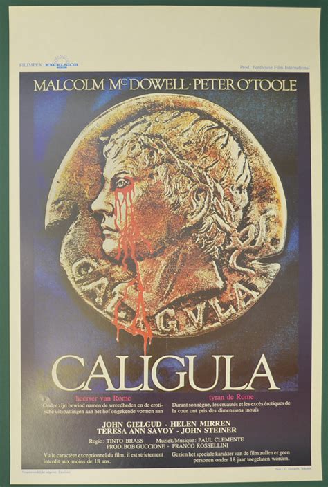 Movie is set in busan, south korea. Caligula (Original Belgian Movie Poster) - Original Cinema ...