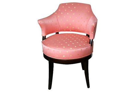 Maybe you would like to learn more about one of these? Pink Chair on OneKingsLane.com. Sweeeet! pink w/gold stars ...