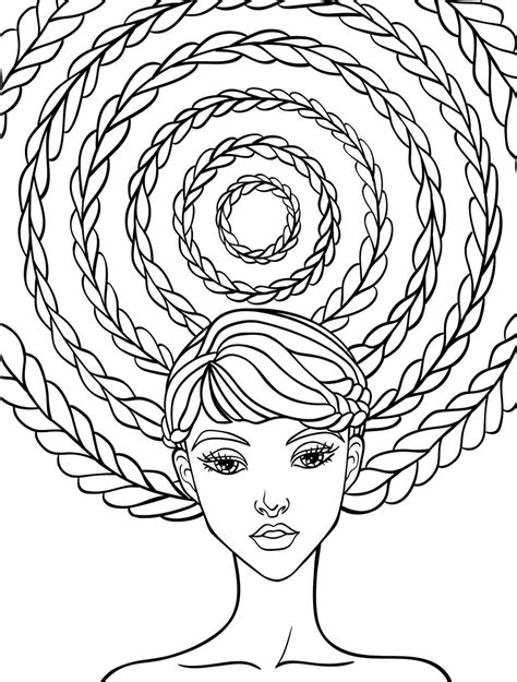 And remember, each shade is a symbol of certain feelings. 10 Crazy Hair Adult Coloring Pages - Page 7 of 12 - Nerdy ...