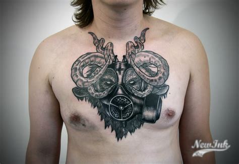 Angel devil tattoos are popular. satan goat black tattoo | Black tattoos, Tattoos, Tattoo ...