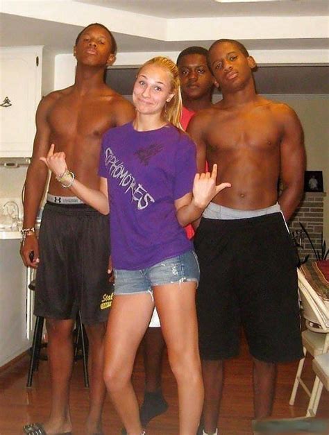 Cute blonde wifey takes black lover. Swirl Nation on Twitter: "The pic she sent her ex when he ...