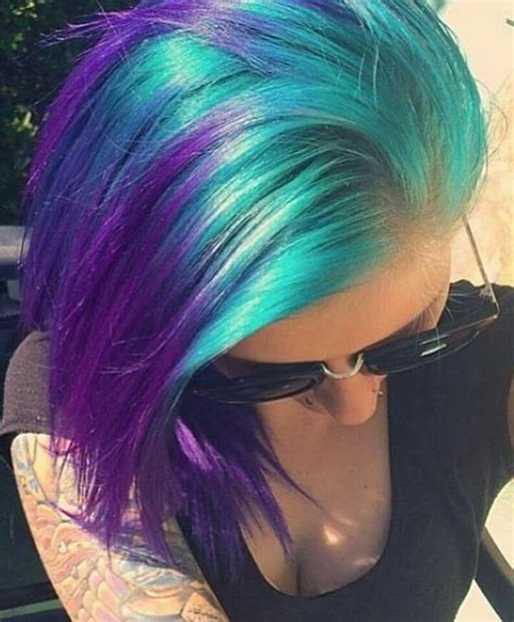 Add to favorites medium brown henna hair dye hennacolorlab 4.5 out of 5 stars (1,294. Purple/teal | Turquoise hair, Bright hair, Mermaid hair color