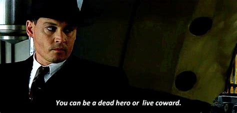 Those four words weren't just a randomly chosen quote from one of the most important figures of the 20th century, they represent what public enemy wanted you to face up to. Public Enemies | Public enemy, Johnny depp, Enemies quotes