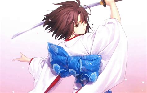 You can also upload and share your favorite ryougi shiki wallpapers. Обои катана, кимоно, бант, kara no kyoukai, сад грешников, the garden of sinners, shiki ryougi ...