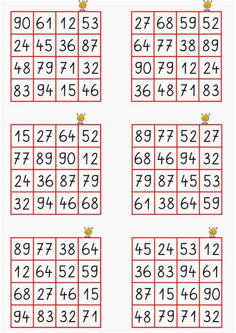 Laat alle gasten op hun bingokaart invullen. Bingo - Page 7 - casinospieleking