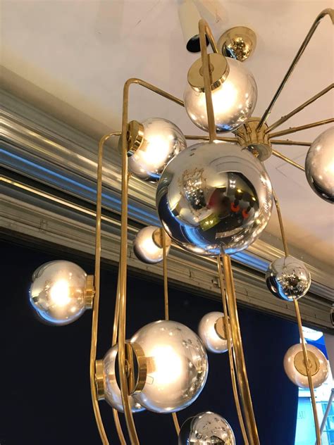 Brass chandeliers can be found in many older homes and are a popular choice for new decor as dust the chandelier regularly with a dry cloth. Contemporary Chandelier Brass Cage. Italy For Sale at 1stdibs