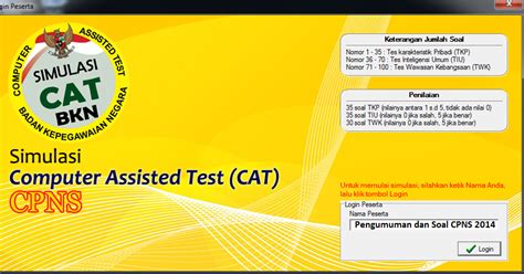 Negara indonesia didirikan berdasarkan atas hukum (rechtsstaat). Download Contoh Soal CAT CPNS 2014 Terbaru | Kumpulan Soal ...