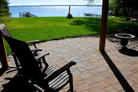 They're four times as strong as stamped concrete patios. Belgard Paver Patio Installation - Drum Point, Lusby, MD # ...