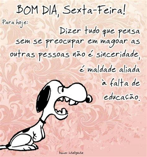 See more of snoopy bom dia on facebook. Pin de Adriana Matos em Mais snoop | Snoopy sexta-feira ...