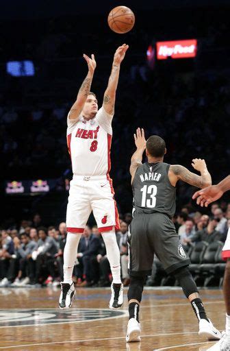 Largest margin of victory, game. Heat beat Nets 120-107 to end three-game losing streak