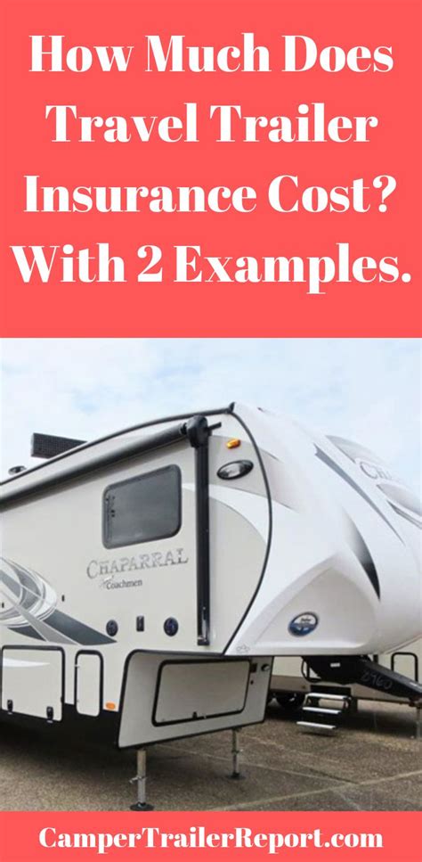 Facts that affect the price would be make and model, value, storage location. How Much Does Travel Trailer Insurance Cost? With 2 Examples. | Travel trailer insurance, Travel ...