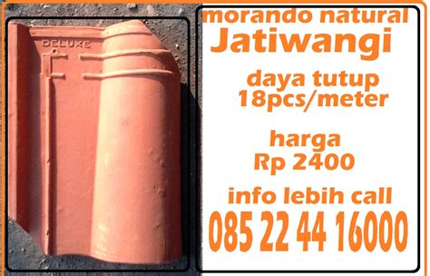 Genteng morando glazur dark brown. jual Genteng Jatiwangi: TIPE ATAP RUMAH