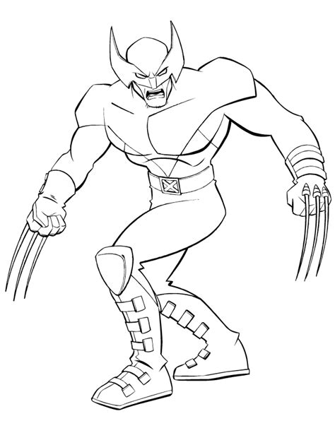 Bird english teacher coloring page. Cartoon superheroes coloring pages