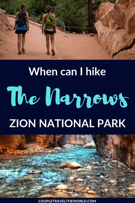 Check spelling or type a new query. The Zion Narrows Hike | Ultimate Guide: When to Go, How to Get there
