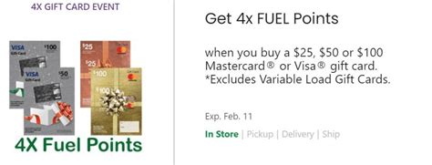 To give an example of how that 14% figure is calculated kroger's online gift card site has its payments processed by blackhawk network (owner of giftcardmall and giftcards.com), so those online orders. Expired Kroger: 4x Fuel Points On Visa/MC Fixed Value ...