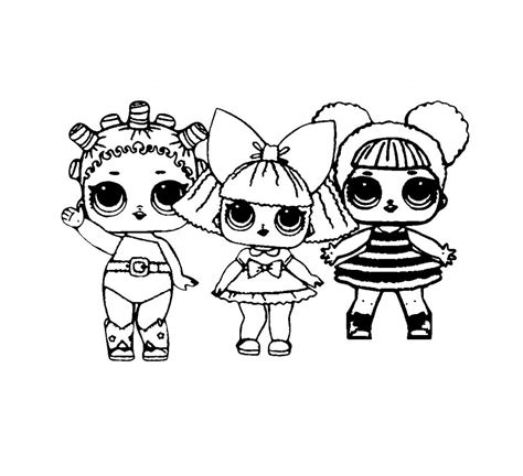 The l.o.l o.m.g (outrageous millennial girls) are fashion dolls that are the bigger siblings to popular/fan favorite lol surprise tots and lil sisters. Lol OMG! L.O.L Surprise Ausmalbilder Kostenlos Super ...