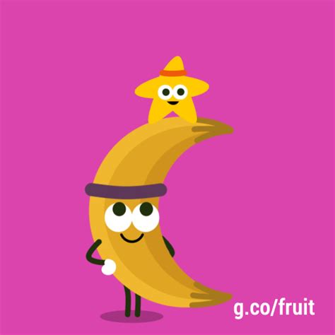 The google doodle starts with a pineapple whistling off the start of the games and leads into an earnest strawberry dashing away to the finish line while a. Google banana google doodle fruit games Video | Google ...