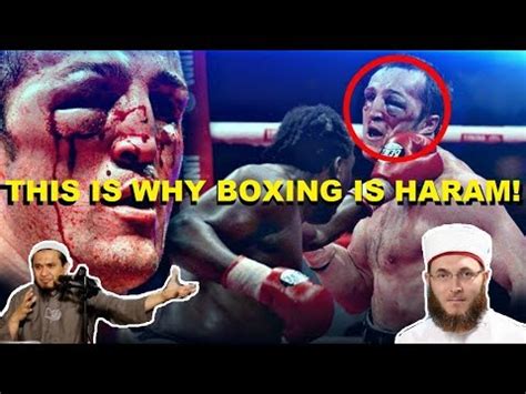 I understand if you expose too much skin with the trunks or let ego and fame take you over, but learning boxing as a sport is within halal. This is why Boxing is Haram / inilah mengapa tinju itu ...